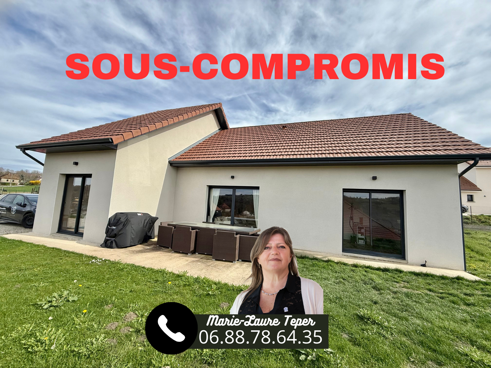 Maison 107 m² sur 1000m² de terrain à SAINT GEOIRE EN VALDAINE