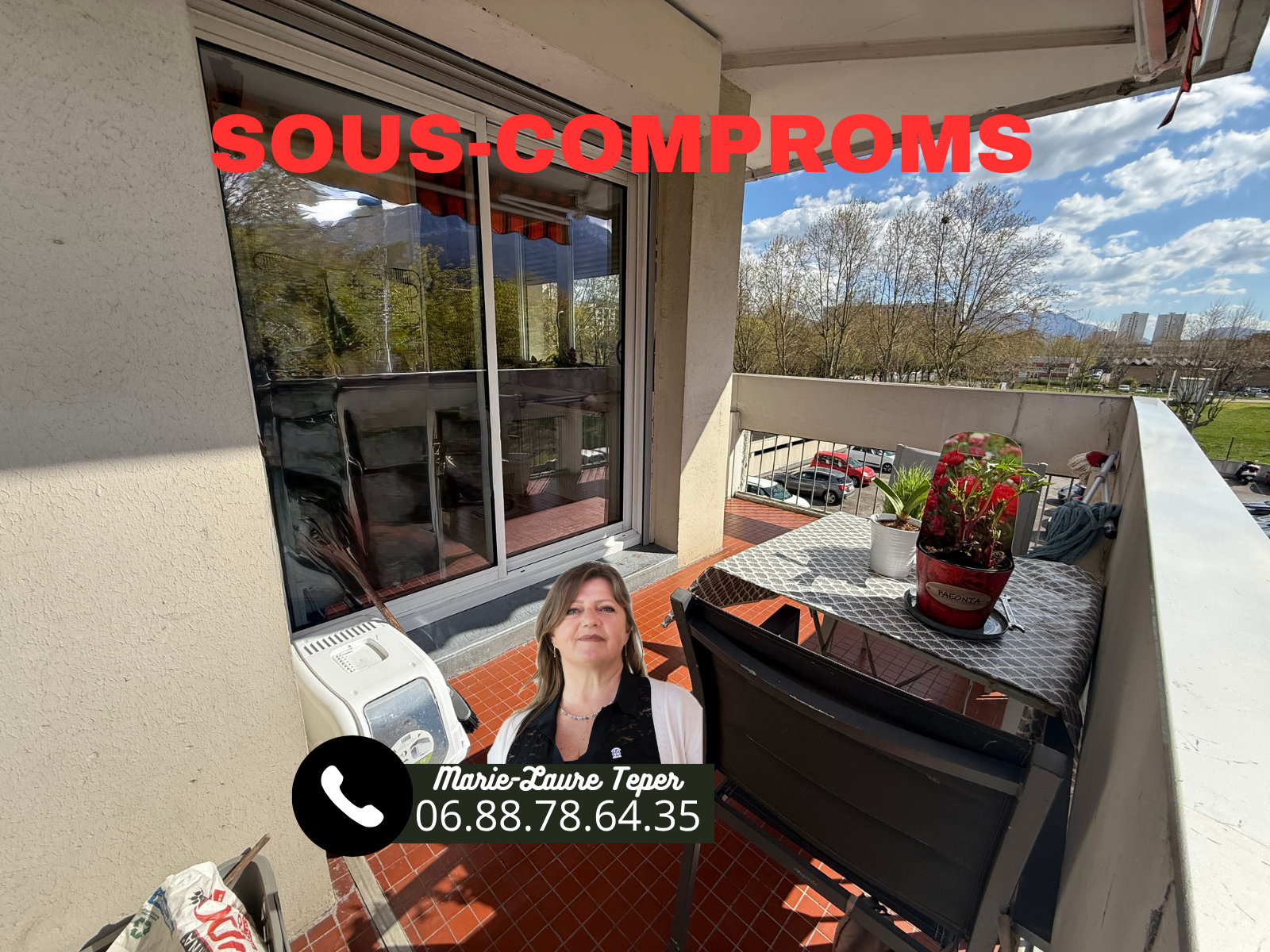 Appartement 80m avec balcon + garage + cave à GRENOBLE